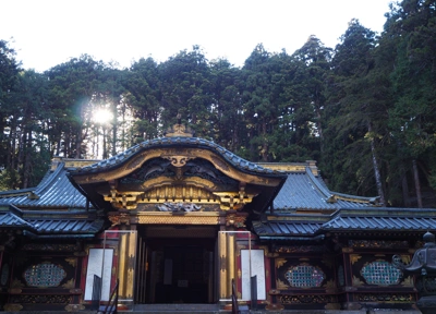 A shrine in Nikko National Park