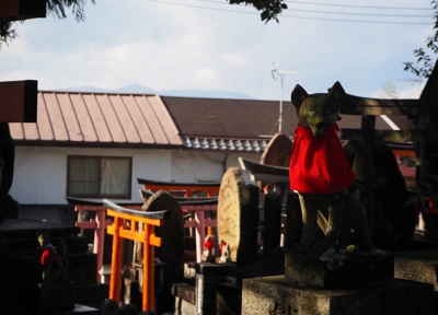 Fox shrine, Kyoto