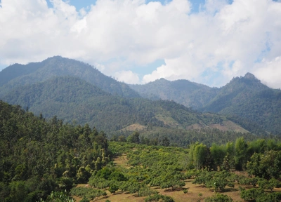 The hills around Pai Canyon